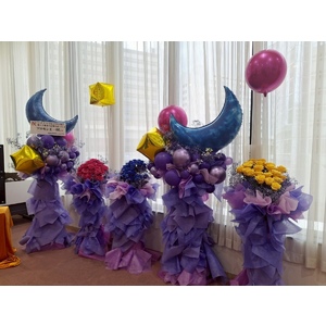 【メギド７２ 1st XR Live『幻境エンタングル -交錯する運命-』】特製バルーンフラワースタンド＊金額は1口分